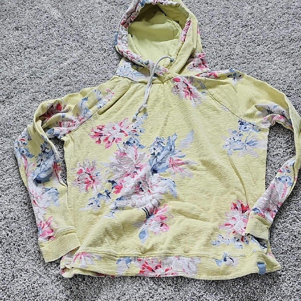 Joules Yellow and Blue Hoodie